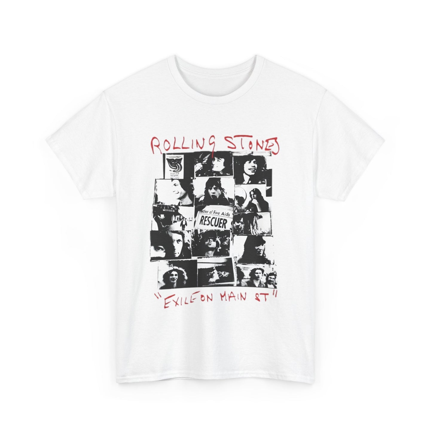 Rolling Stones Relaxed Fit Cotton Tee