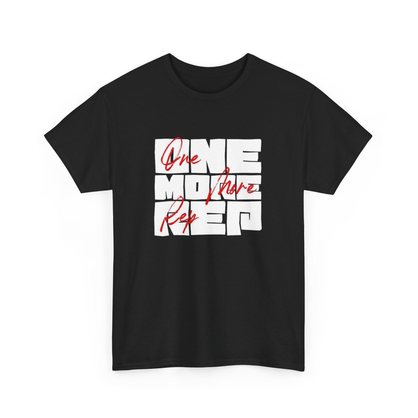 One More Rep Relaxed Fit Cotton Tee
