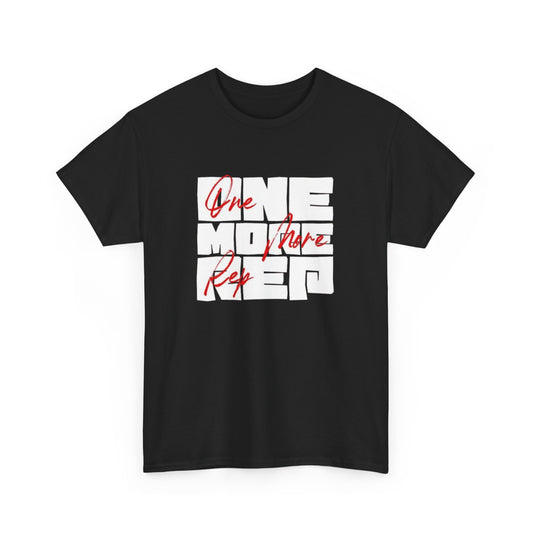One More Rep Relaxed Fit Cotton Tee